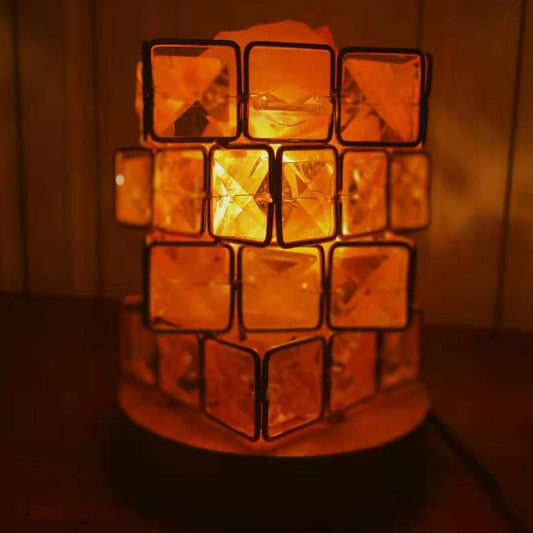 Himalayan Salt Lamp - Natural Air Purifier Night Light for Home Office Decor
