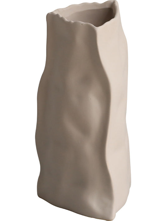 Nordic Irregular Art Ceramic Vase - Modern Home Decor, Living Room Decoration