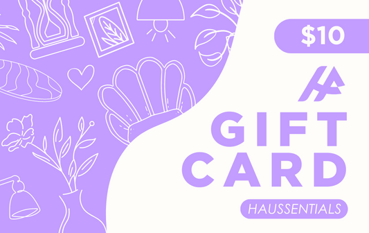 Haussentials Digital Gift Card – The Perfect Home Decor Gift