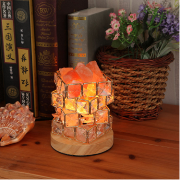 Himalayan Salt Lamp - Natural Air Purifier Night Light for Home Office Decor