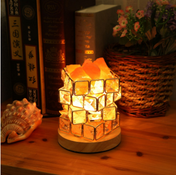 Himalayan Salt Lamp - Natural Air Purifier Night Light for Home Office Decor