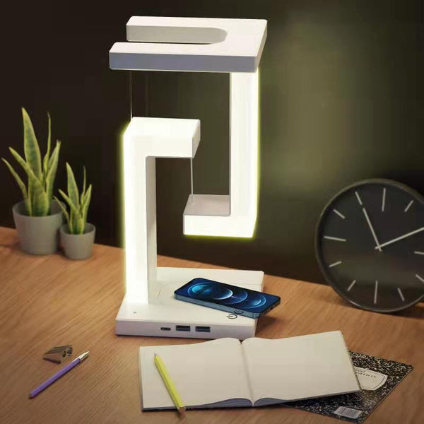 Wireless Charging Balance Lamp - Creative Floating Design